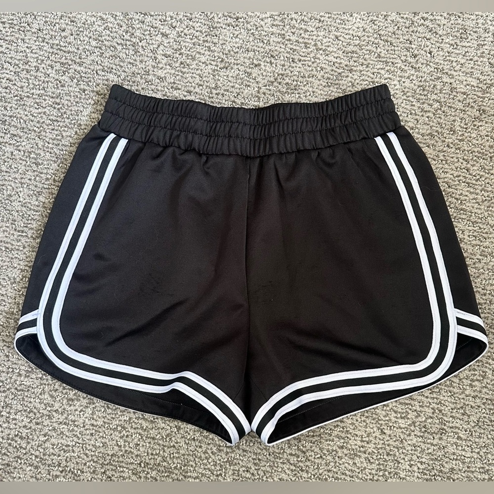 No Boundaries Black Athletic Scuba Shorts
